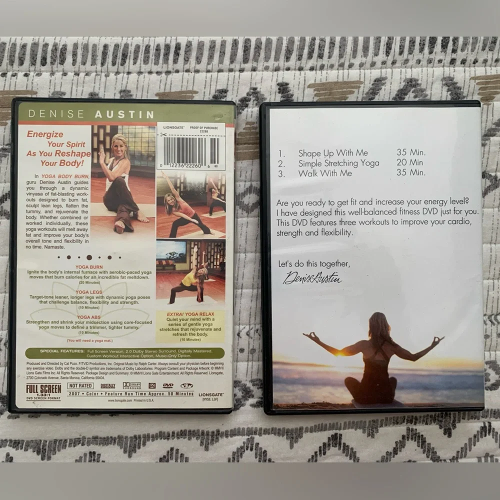 Denise Austin Workout Video Set